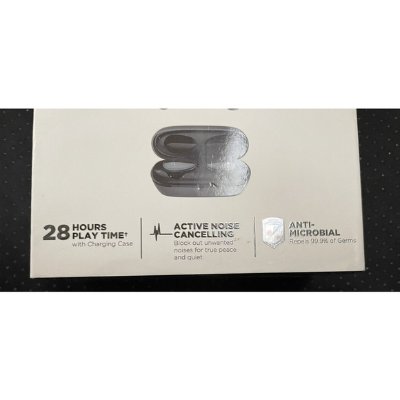 Earbud Altec Lansing Nanobuds Black Wireless 7 Hours of Play Time Dual Mic - Picture 2 of 10